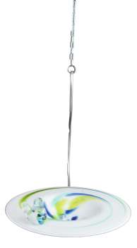 Glas Vogeltränke Mint mit elegantem Design!!